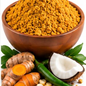 Raw Turmeric Chutney Powder